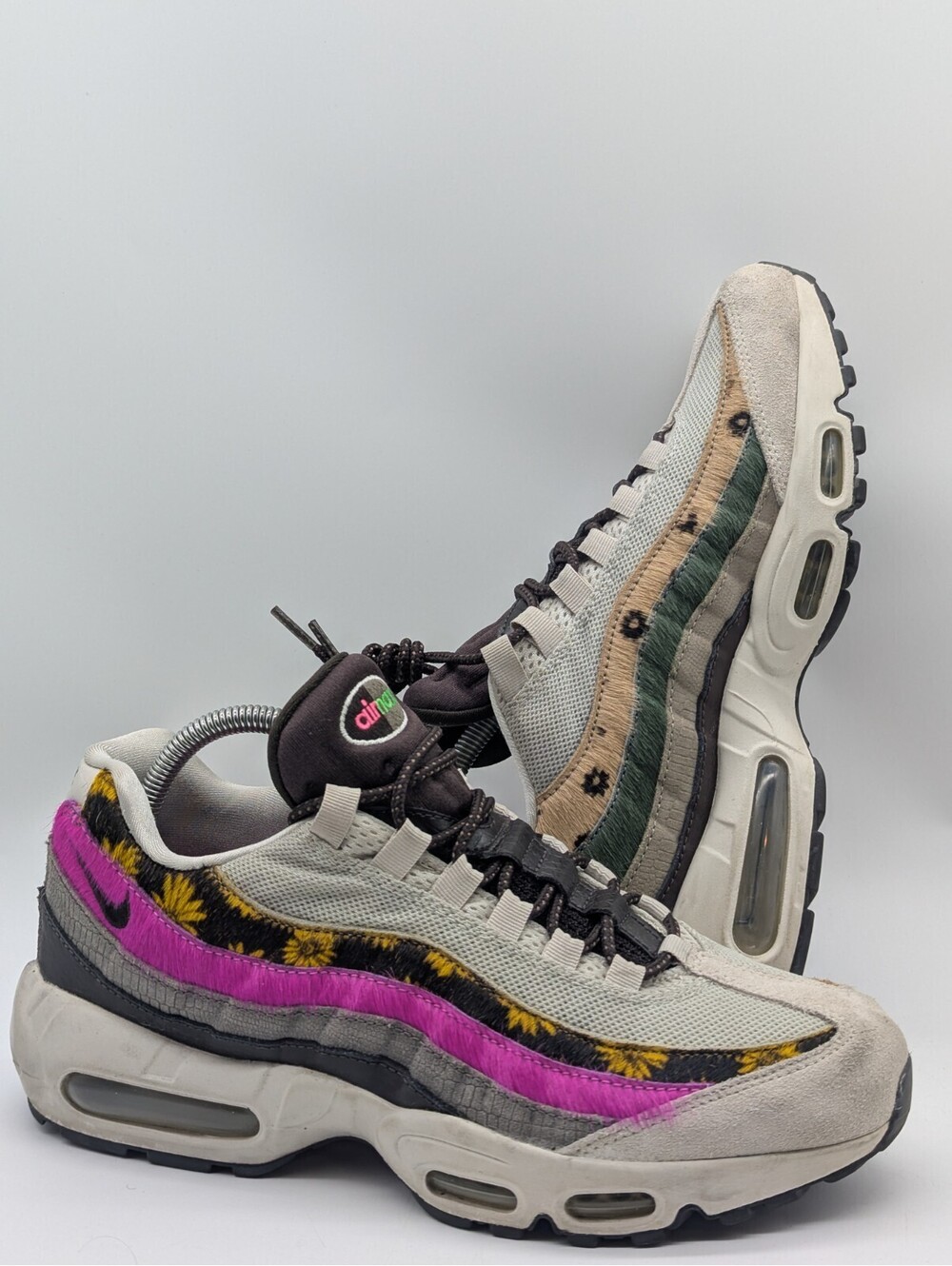 Womens Size 10 - Nike Air Max 95 Daisy Chain Animal Floral Colorblock CZ8102-001